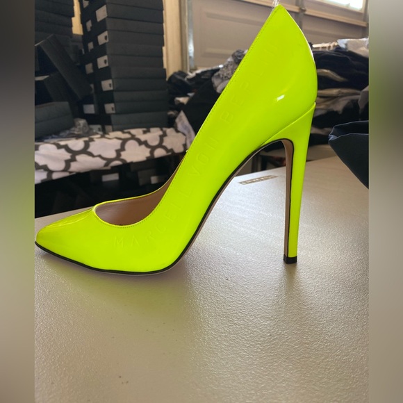 Marcell Von Berlin Yellow High Heels - Picture 7 of 7